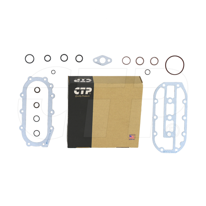 New 8T7981 Oil Cooler & Lines Gasket Kit Replacement suitable for Caterpillar 3204 Engine Serial Nos. 6DC, 7YJ