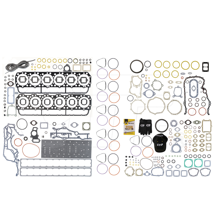 CAT 3406 Rebuild Overhaul Gasket Kit for Caterpillar 3406, 16G, 16H