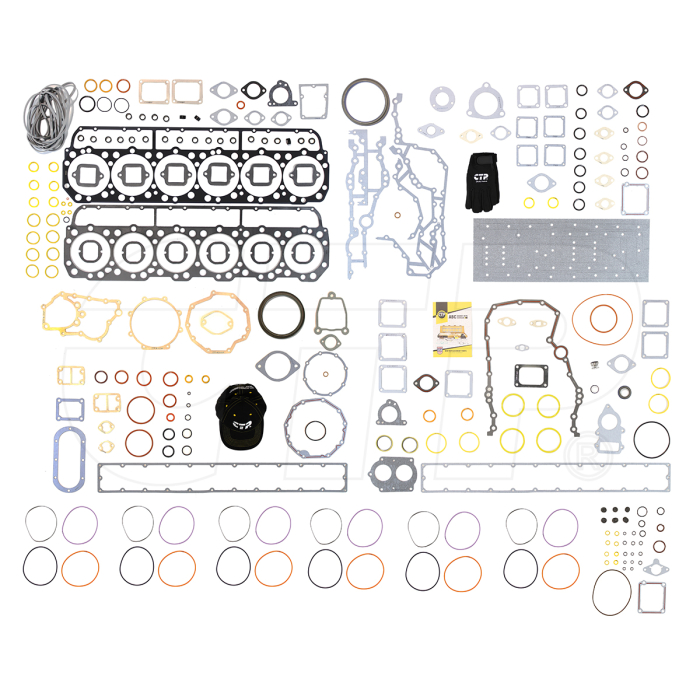 CAT 3406C Rebuild Overhaul Gasket Kit for Caterpillar 3406C, Industrial