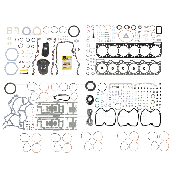 C-18 Rebuild Overhaul Gasket Kit for CAT Equipment C-18 Rebuild Overhaul Gasket Kit for CAT Equipment