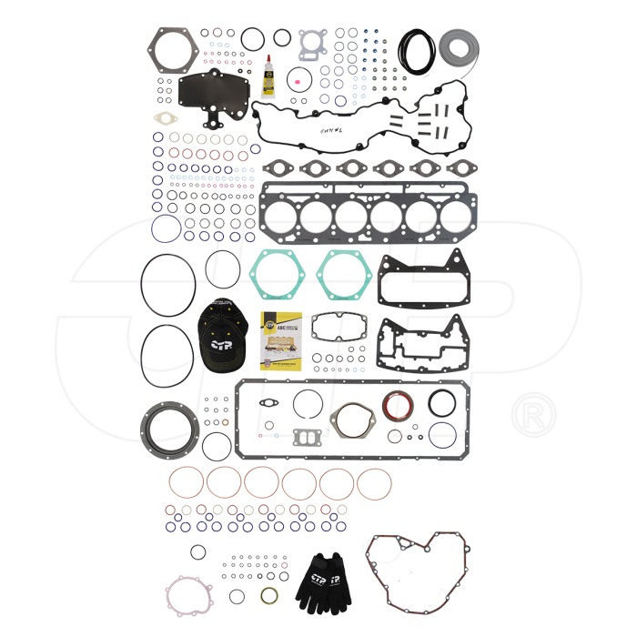 CAT C-9 Rebuild Overhaul Gasket Kit for Caterpillar C9, D6R Series III D6T Track- Type Tractor CAT C-9 Rebuild Overhaul Gasket Kit for Caterpillar C9, D6R Series III D6T Track- Type Tractor