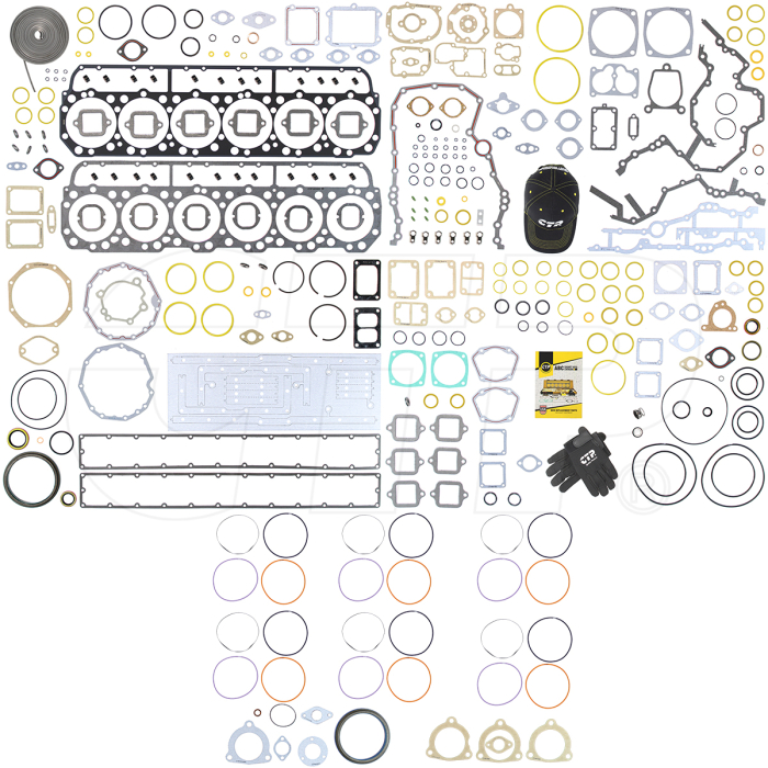 CAT 3406 Rebuild Overhaul Gasket Kit for Caterpillar 3406, Truck CAT 3406 Rebuild Overhaul Gasket Kit for Caterpillar 3406, Truck