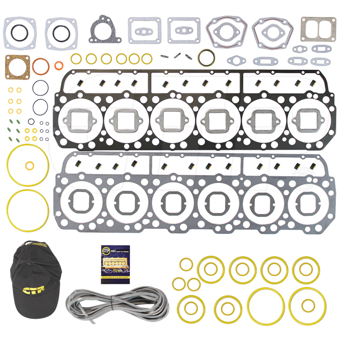 CAT 3406 Rebuild Overhaul Gasket Kit for Caterpillar 3406, 245 CAT 3406 Rebuild Overhaul Gasket Kit for Caterpillar 3406, 245