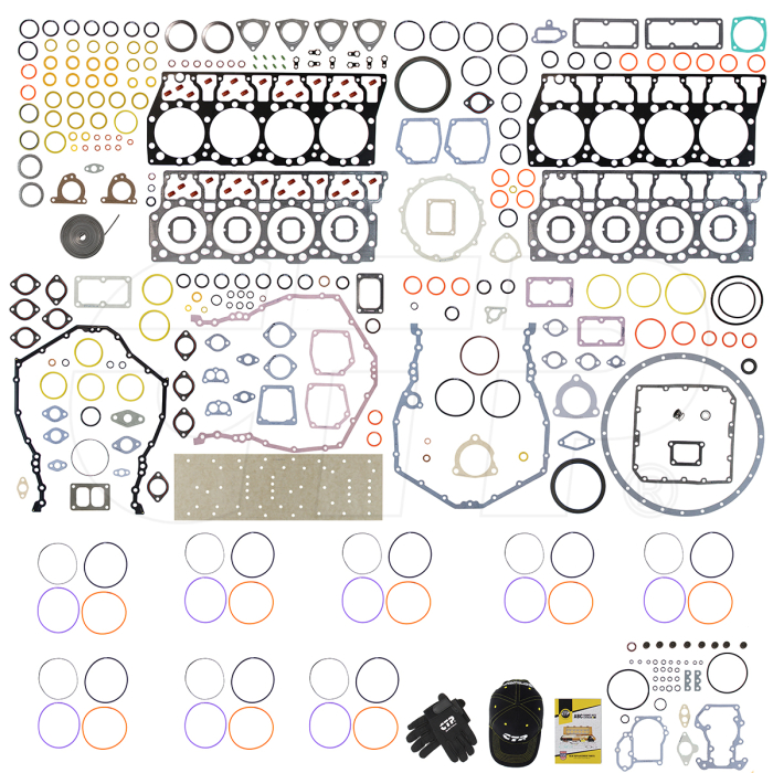 CAT 3408 Rebuild Overhaul Gasket Kit for Caterpillar 3408, Industrial CAT 3408 Rebuild Overhaul Gasket Kit for Caterpillar 3408, Industrial