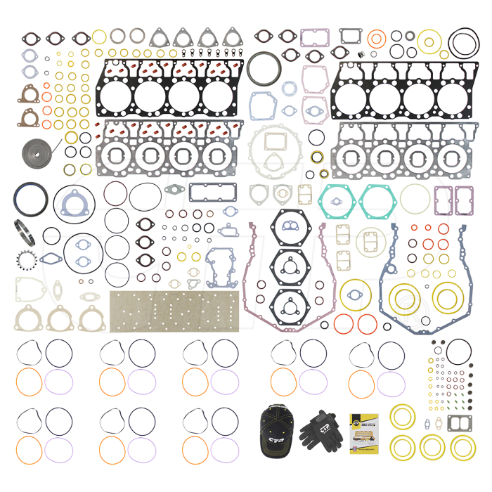 CAT 3408 Rebuild Overhaul Gasket Kit for Caterpillar 3408, 988B CAT 3408 Rebuild Overhaul Gasket Kit for Caterpillar 3408, 988B