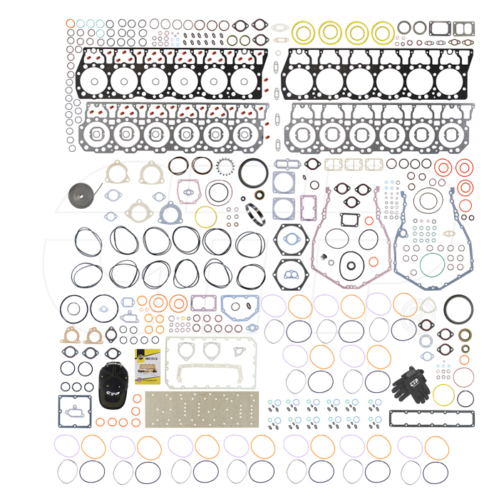 CAT 3412 Rebuild Overhaul Gasket Kit for Caterpillar 3412, D10R, 651E, 657E