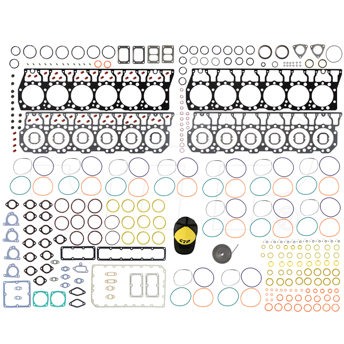 CAT 3412C Rebuild Overhaul Gasket Kit for Caterpillar 3412C, Industrial