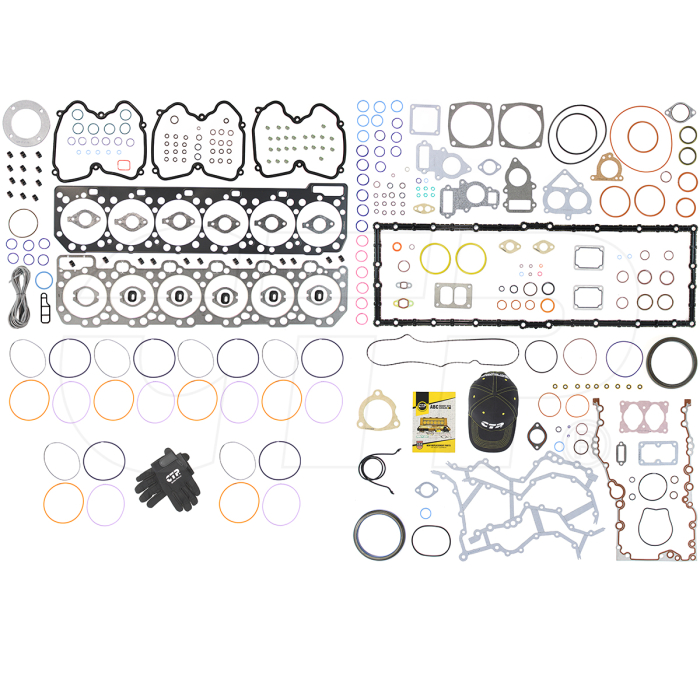 CAT C-15 Rebuild Overhaul OUT OF FRAME GASKET KIT - For Caterpillar C15 Truck, Marine, Industrial & Machine Engines CAT C-15 Rebuild Overhaul OUT OF FRAME GASKET KIT - For Caterpillar C15 Truck, Marine, Industrial & Machine Engines