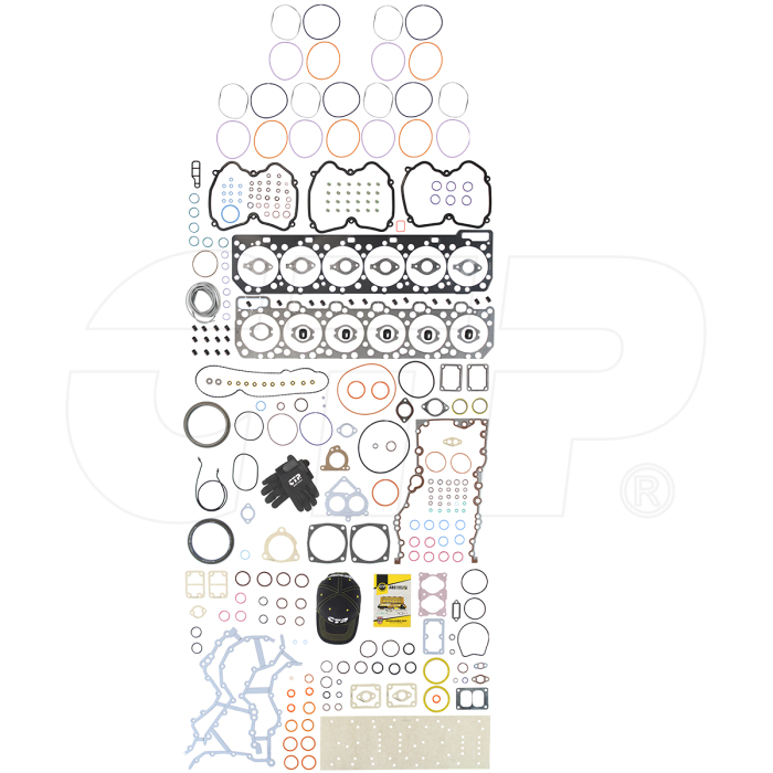 CAT C-15 Rebuild Overhaul OUT OF FRAME GASKET KIT - For Caterpillar C15 Truck, Marine, Industrial & Machine Engines CAT C-15 Rebuild Overhaul OUT OF FRAME GASKET KIT - For Caterpillar C15 Truck, Marine, Industrial & Machine Engines