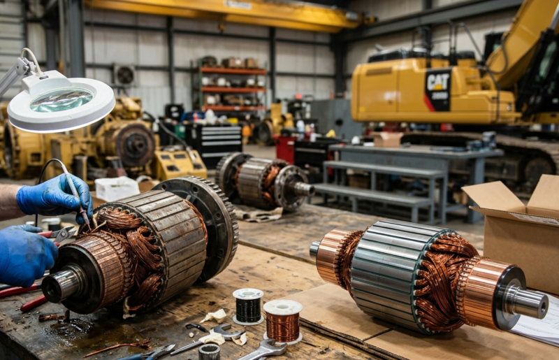 Armature Repair vs Replacement in Heavy Equipment Electrical Motors